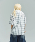 JACKROSE(ジャックローズ) |CIAO/チャオ オンブレチェック半袖シャツ(MENS)