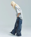 JACKROSE(ジャックローズ) |CIAO/チャオ オンブレチェック半袖シャツ(MENS)