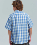 JACKROSE(ジャックローズ) |CIAO/チャオ オンブレチェック半袖シャツ(MENS)