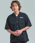 JACKROSE(ジャックローズ) |ALCARZA/アルカーザ バック刺繍ボーリング半袖シャツ(MENS)