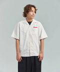 JACKROSE(ジャックローズ) |ALCARZA/アルカーザ バック刺繍ボーリング半袖シャツ(MENS)