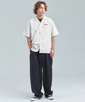 JACKROSE(ジャックローズ) |ALCARZA/アルカーザ バック刺繍ボーリング半袖シャツ(MENS)