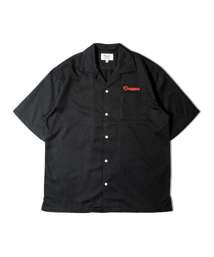 JACKROSE(ジャックローズ) |ALCARZA/アルカーザ バック刺繍ボーリング半袖シャツ(MENS)