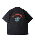 JACKROSE(ジャックローズ) |ALCARZA/アルカーザ バック刺繍ボーリング半袖シャツ(MENS)