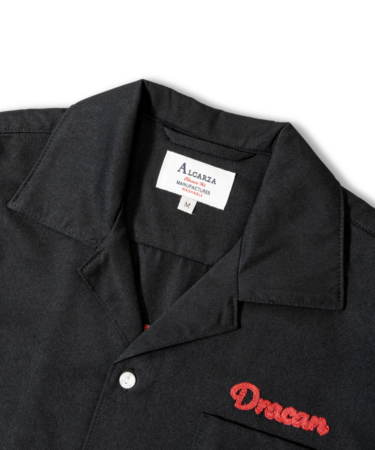 JACKROSE(ジャックローズ) |ALCARZA/アルカーザ バック刺繍ボーリング半袖シャツ(MENS)