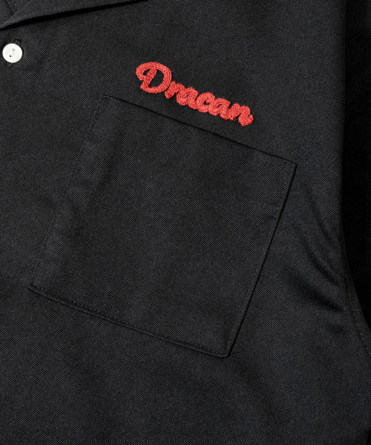 JACKROSE(ジャックローズ) |ALCARZA/アルカーザ バック刺繍ボーリング半袖シャツ(MENS)