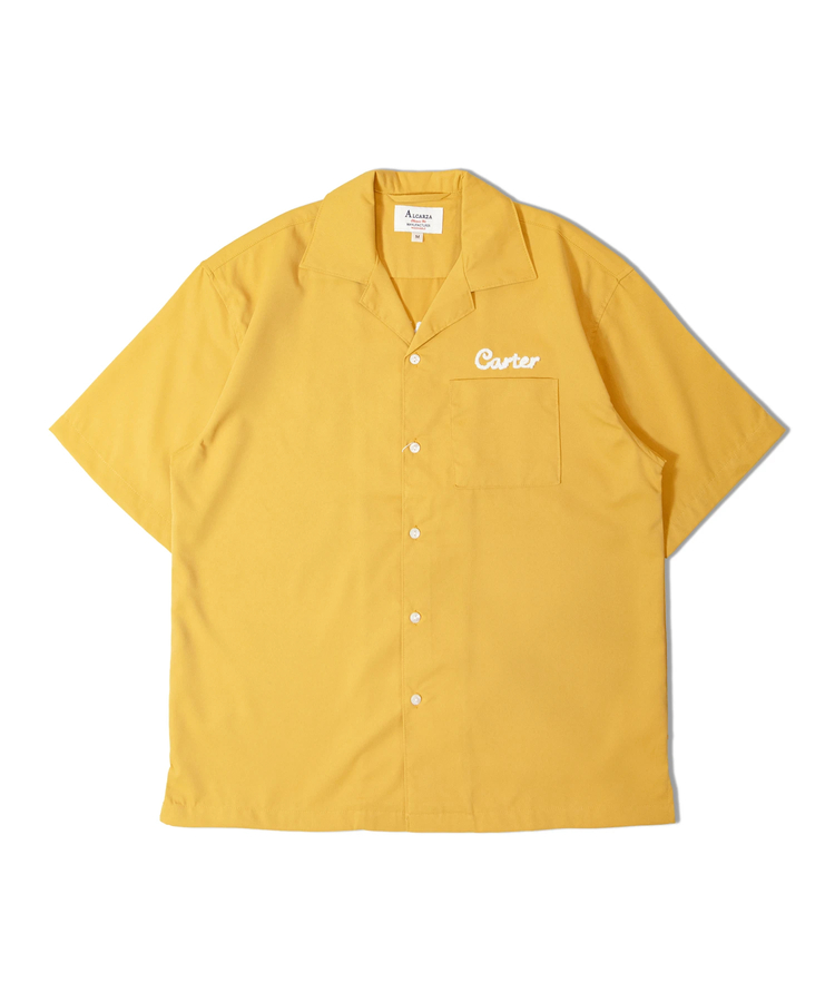 JACKROSE(ジャックローズ) |ALCARZA/アルカーザ バック刺繍ボーリング半袖シャツ(MENS)