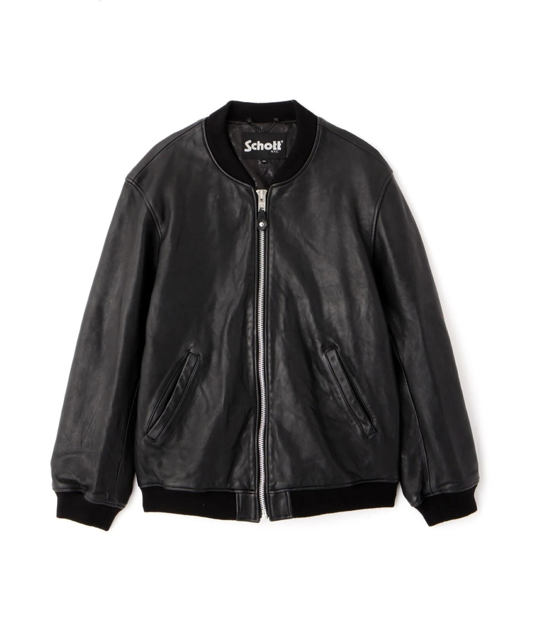 Schott（ショット）LEATHER JACKET BOWERY MA-1 Schott/ショット LEATHER JACKET BOWERY MA-1(MENS)｜ファッション通販