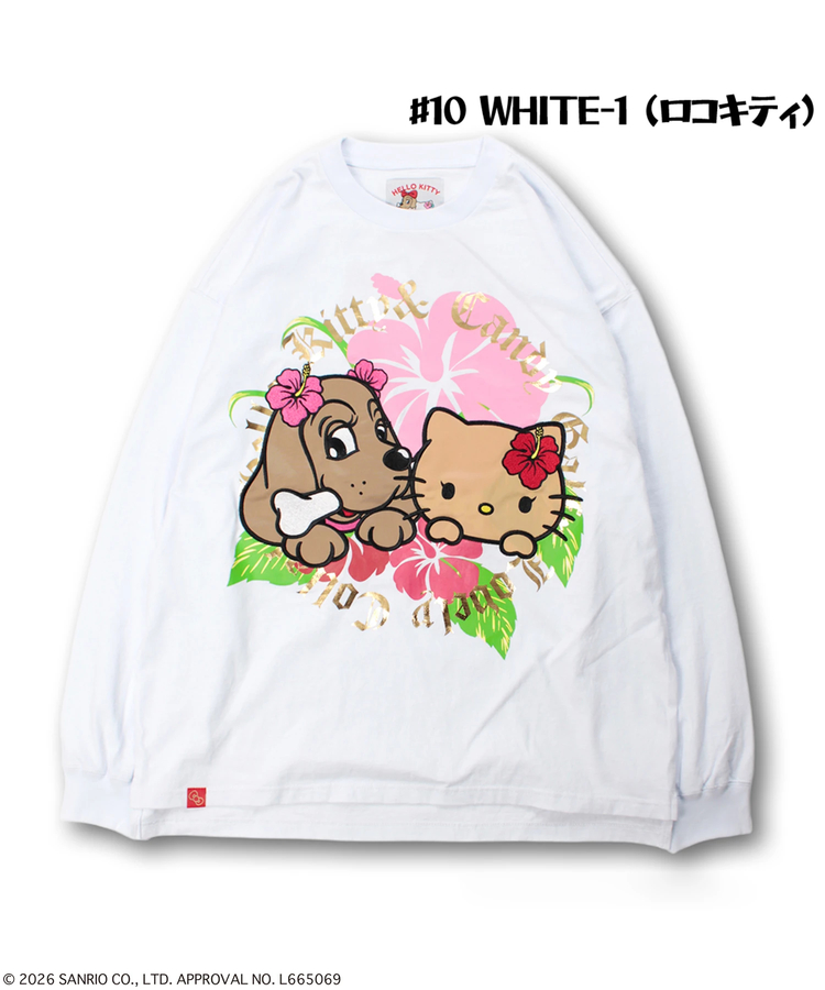 JACKROSE(ジャックローズ) |GALFY×HELLO KITTY/ガルフィー×ハローキティ キティがるTee LS(WOMENS)