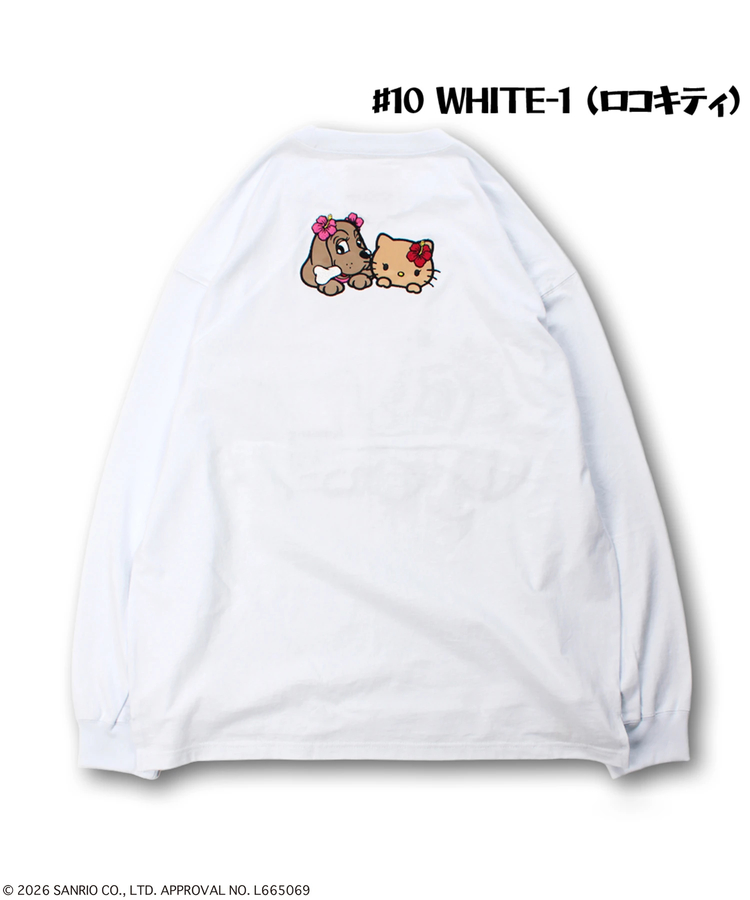 JACKROSE(ジャックローズ) |GALFY×HELLO KITTY/ガルフィー×ハローキティ キティがるTee LS(WOMENS)