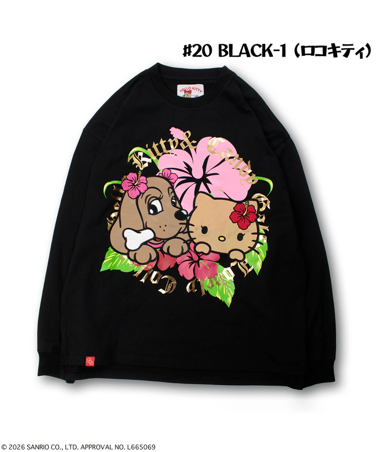 JACKROSE(ジャックローズ) |GALFY×HELLO KITTY/ガルフィー×ハローキティ キティがるTee LS(WOMENS)