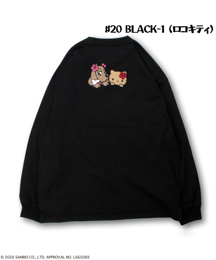 JACKROSE(ジャックローズ) |GALFY×HELLO KITTY/ガルフィー×ハローキティ キティがるTee LS(WOMENS)