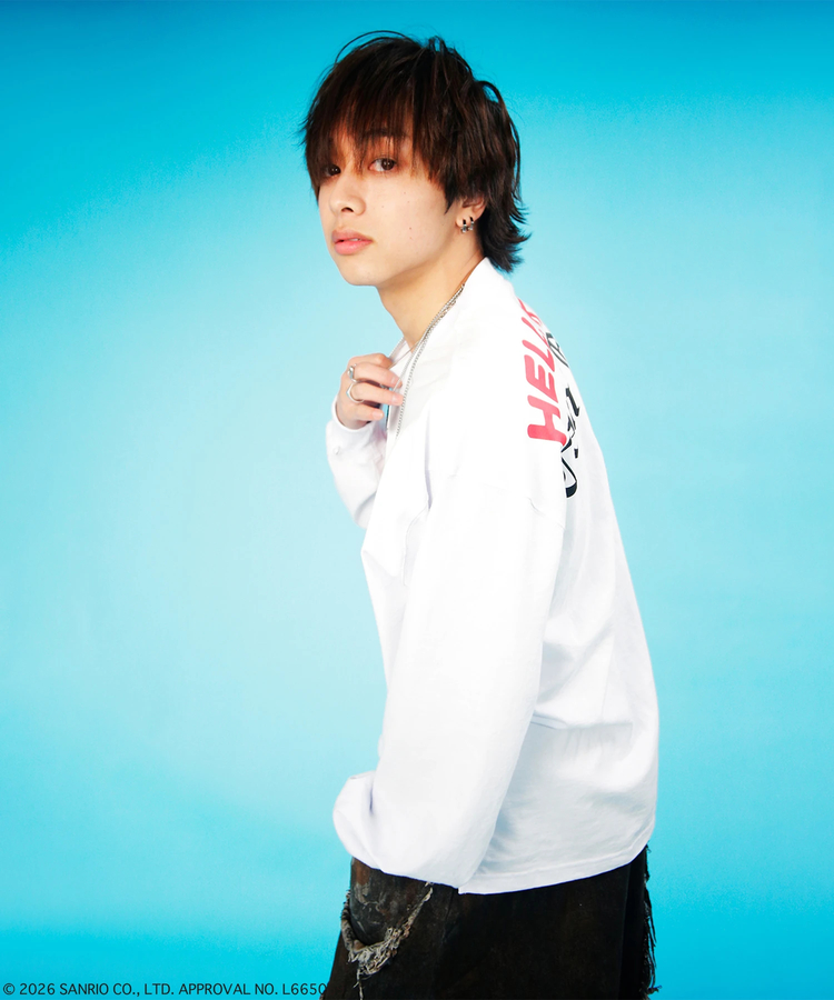 JACKROSE(ジャックローズ) |GALFY×HELLO KITTY/ガルフィー×ハローキティ キティがるTee LS(WOMENS)