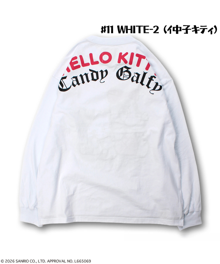JACKROSE(ジャックローズ) |GALFY×HELLO KITTY/ガルフィー×ハローキティ キティがるTee LS(WOMENS)