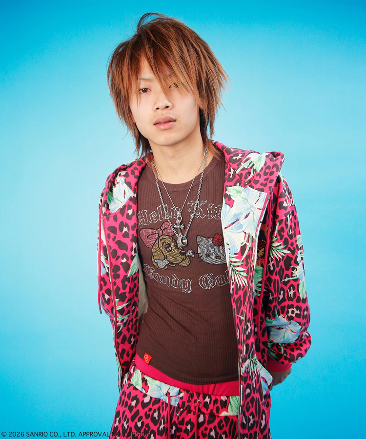 JACKROSE(ジャックローズ) |GALFY×HELLO KITTY/ガルフィー×ハローキティ ロコギャル双子パーカー(WOMENS)