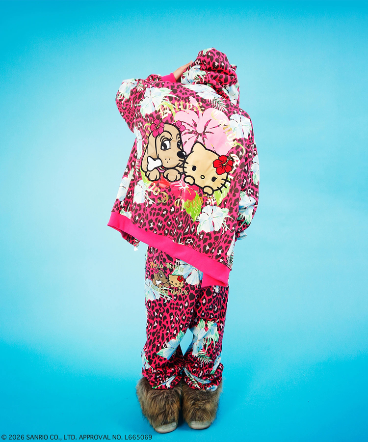 JACKROSE(ジャックローズ) |GALFY×HELLO KITTY/ガルフィー×ハローキティ ロコギャル双子パーカー(WOMENS)