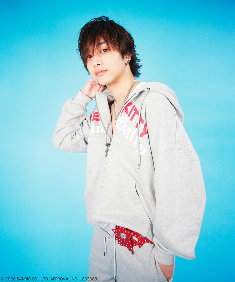 JACKROSE(ジャックローズ) |GALFY×HELLO KITTY/ガルフィー×ハローキティ 仲子パーカー(WOMENS)