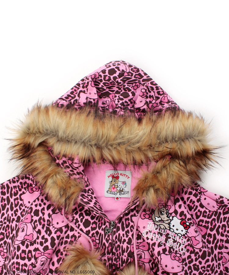 JACKROSE(ジャックローズ) |GALFY×HELLO KITTY/ガルフィー×ハローキティ 鬼ギャルパーカー(WOMENS)