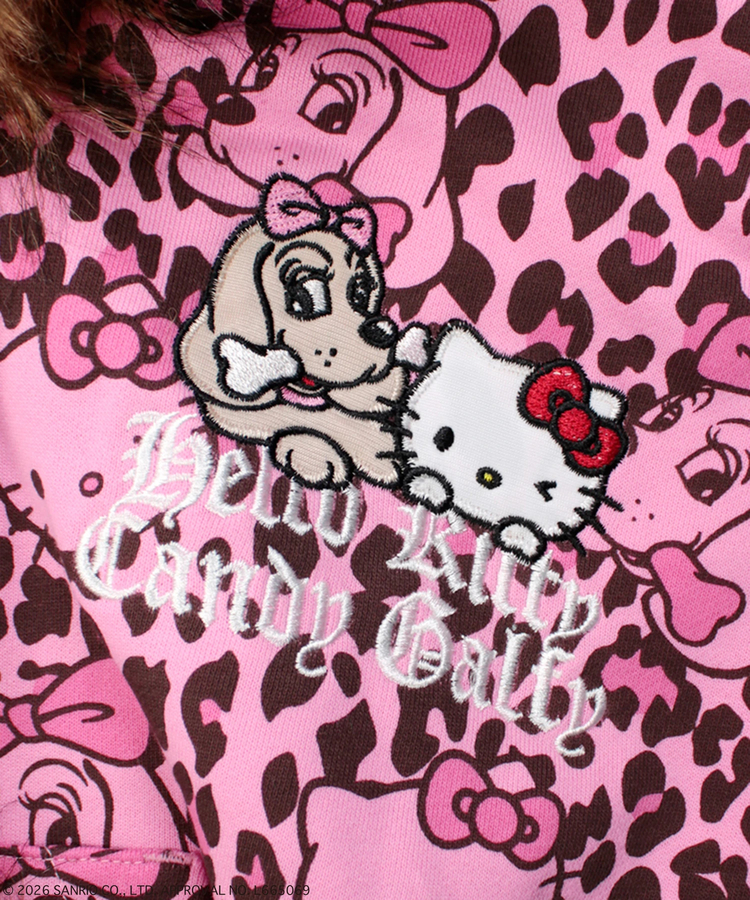 JACKROSE(ジャックローズ) |GALFY×HELLO KITTY/ガルフィー×ハローキティ 鬼ギャルパーカー(WOMENS)