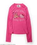 JACKROSE(ジャックローズ) |GALFY×HELLO KITTY/ガルフィー×ハローキティ キラキラキティガルTee LS(WOMENS)