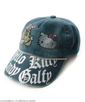 JACKROSE(ジャックローズ) |GALFY×HELLO KITTY/ガルフィー×ハローキティ キラキラデニムキャップ