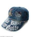 JACKROSE(ジャックローズ) |GALFY×HELLO KITTY/ガルフィー×ハローキティ キラキラデニムキャップ