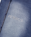 JACKROSE(ジャックローズ) |LUXE/R /ラグジュ 46231-ラインストーン・カットデニム・ZIPパーカー(MENS)