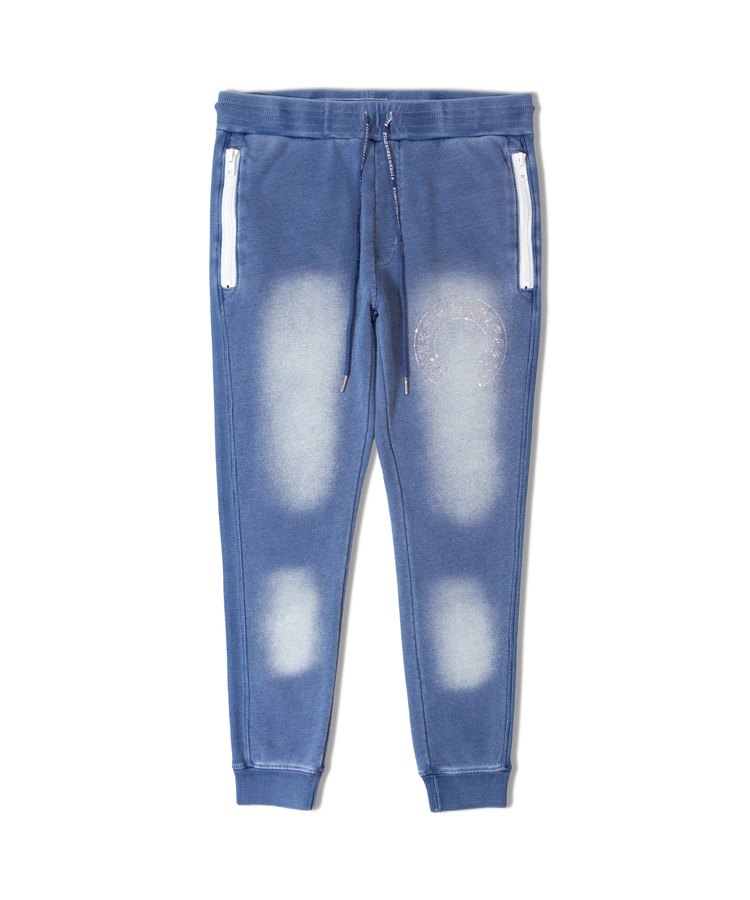 JACKROSE(ジャックローズ) |LUXE/R /ラグジュ 46232-ラインストーン・カットデニムパンツ(MENS)