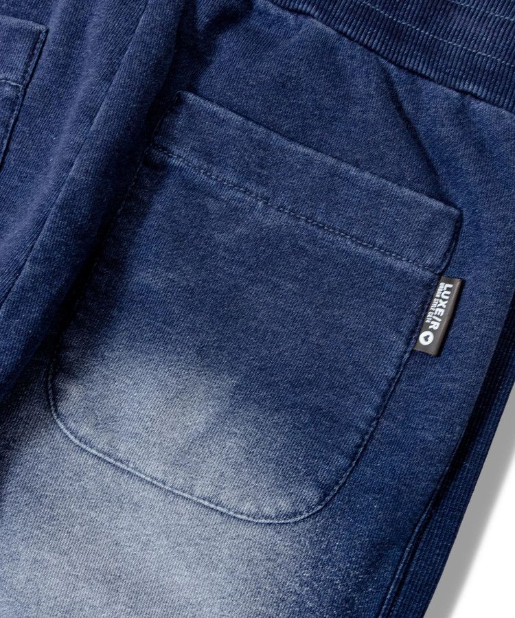 JACKROSE(ジャックローズ) |LUXE/R /ラグジュ 46232-ラインストーン・カットデニムパンツ(MENS)