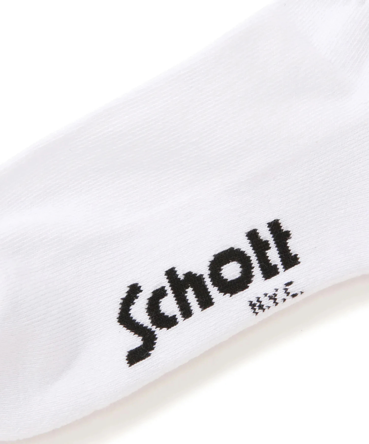JACKROSE(ジャックローズ) |Schott/ショット HIGH-SOCKS [FLAME / S / STENCIL BULLDOG]