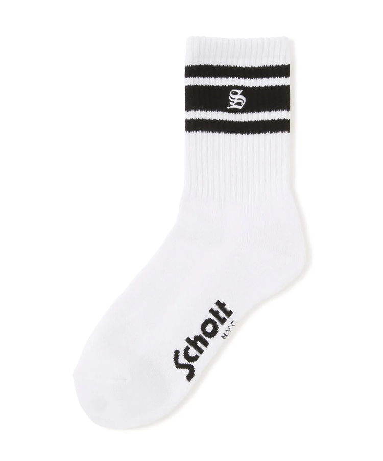 JACKROSE(ジャックローズ) |Schott/ショット HIGH-SOCKS [FLAME / S / STENCIL BULLDOG]
