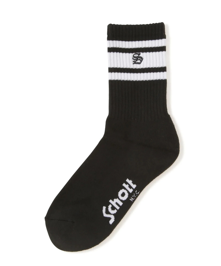 JACKROSE(ジャックローズ) |Schott/ショット HIGH-SOCKS [FLAME / S / STENCIL BULLDOG]