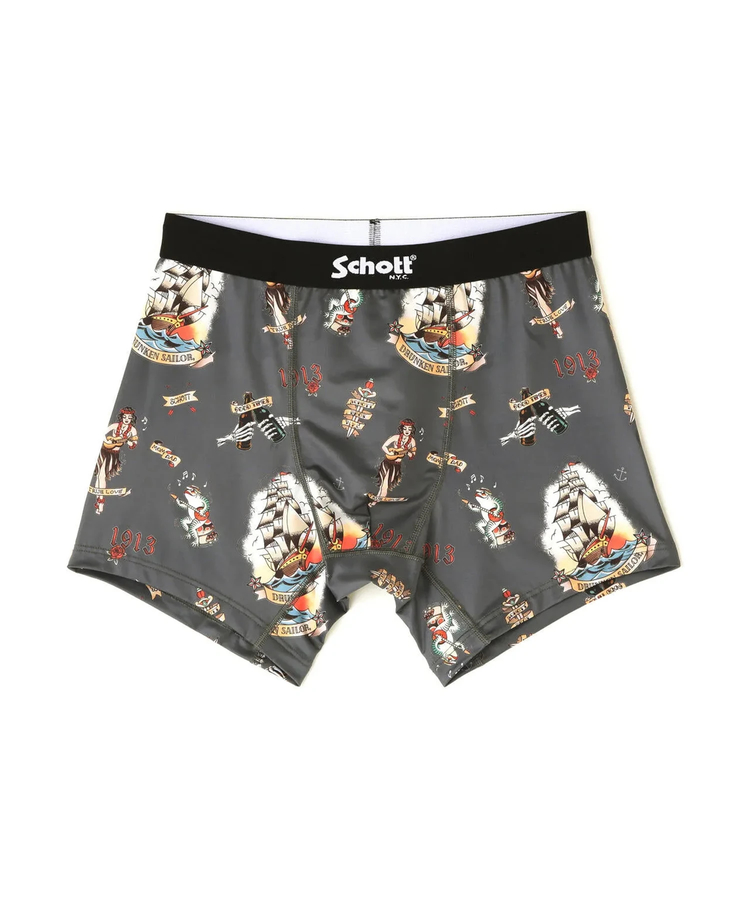 JACKROSE(ジャックローズ) |Schott/ショット BOXER PANTS [TATOO / HULA GIRL]
