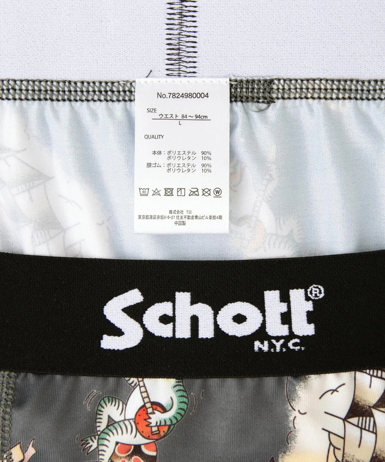 JACKROSE(ジャックローズ) |Schott/ショット BOXER PANTS [TATOO / HULA GIRL]