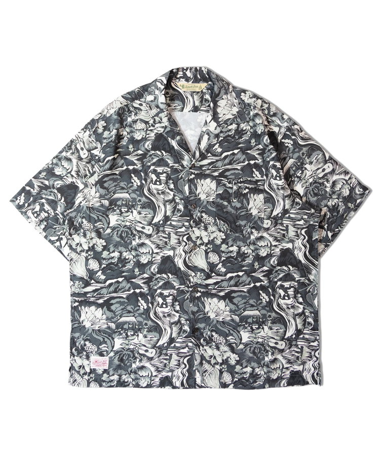 JACKROSE(ジャックローズ) |Schott×Pineapple Juice/ショット×パイナップルジュース RAYON SS SHIRT(MENS)