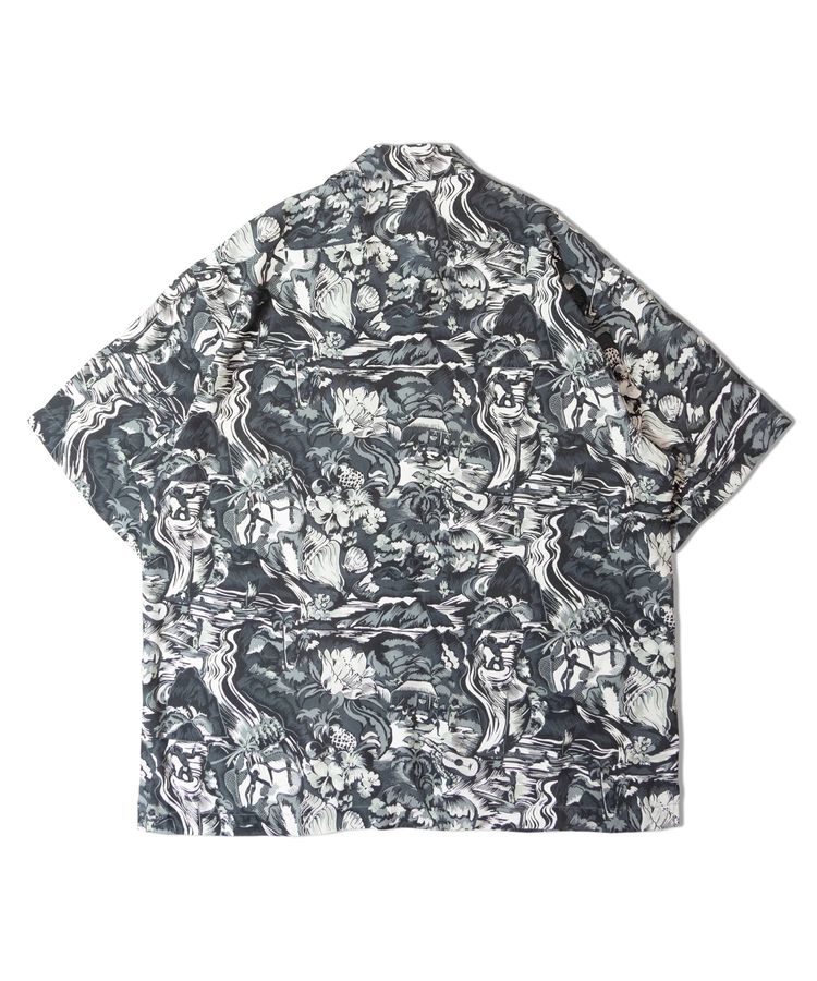 JACKROSE(ジャックローズ) |Schott×Pineapple Juice/ショット×パイナップルジュース RAYON SS SHIRT(MENS)