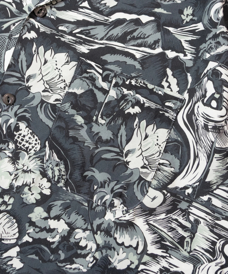 JACKROSE(ジャックローズ) |Schott×Pineapple Juice/ショット×パイナップルジュース RAYON SS SHIRT(MENS)