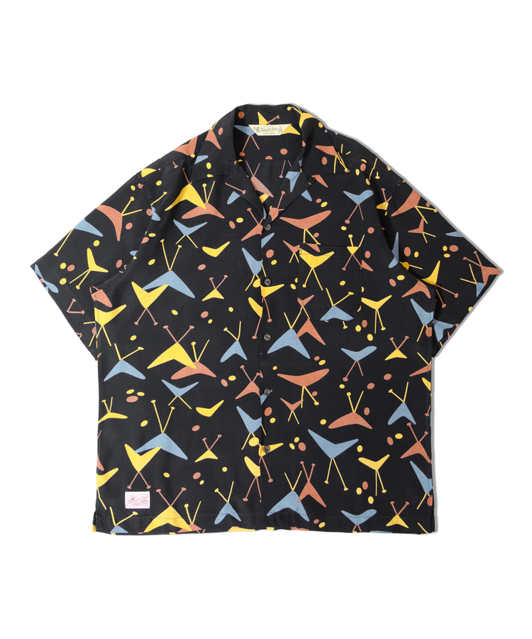 JACKROSE(ジャックローズ) |Schott×Pineapple Juice/ショット×パイナップルジュース RAYON SS SHIRT(MENS)