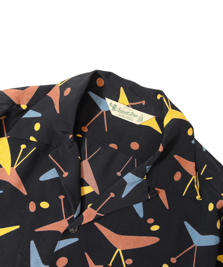 JACKROSE(ジャックローズ) |Schott×Pineapple Juice/ショット×パイナップルジュース RAYON SS SHIRT(MENS)