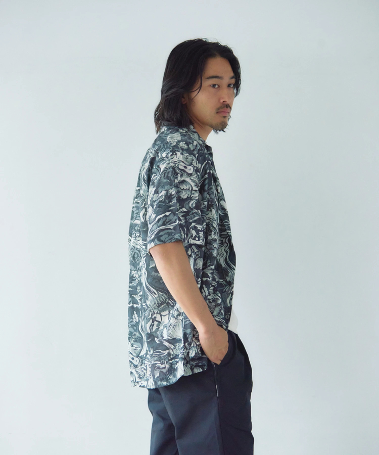 JACKROSE(ジャックローズ) |Schott×Pineapple Juice/ショット×パイナップルジュース RAYON SS SHIRT(MENS)