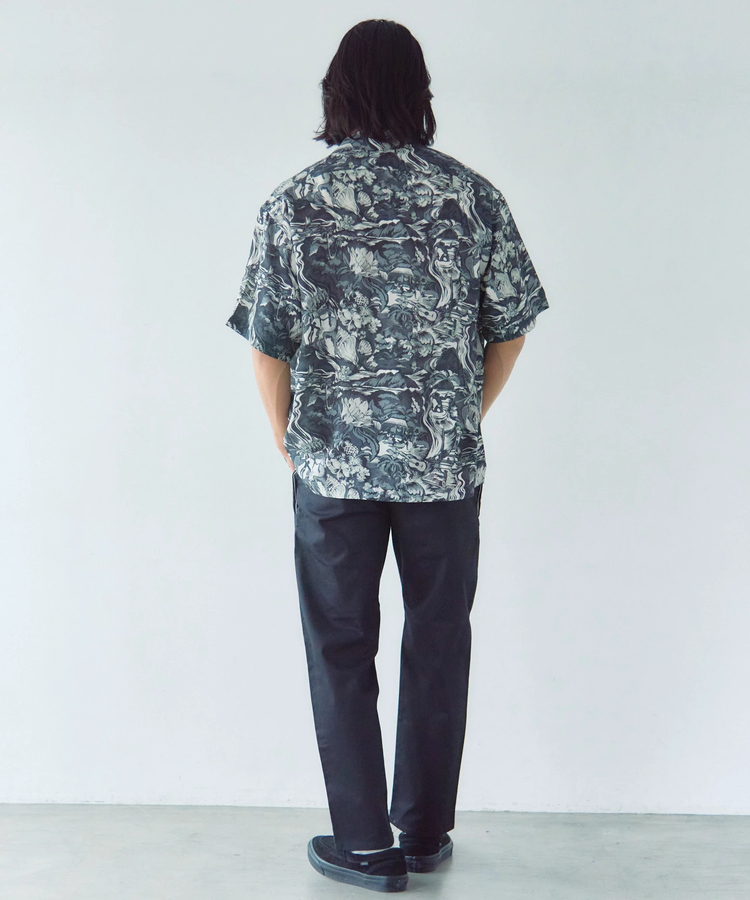 JACKROSE(ジャックローズ) |Schott×Pineapple Juice/ショット×パイナップルジュース RAYON SS SHIRT(MENS)