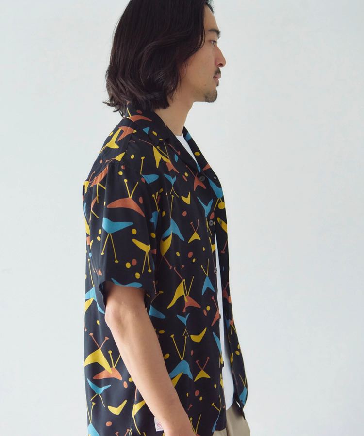 JACKROSE(ジャックローズ) |Schott×Pineapple Juice/ショット×パイナップルジュース RAYON SS SHIRT(MENS)