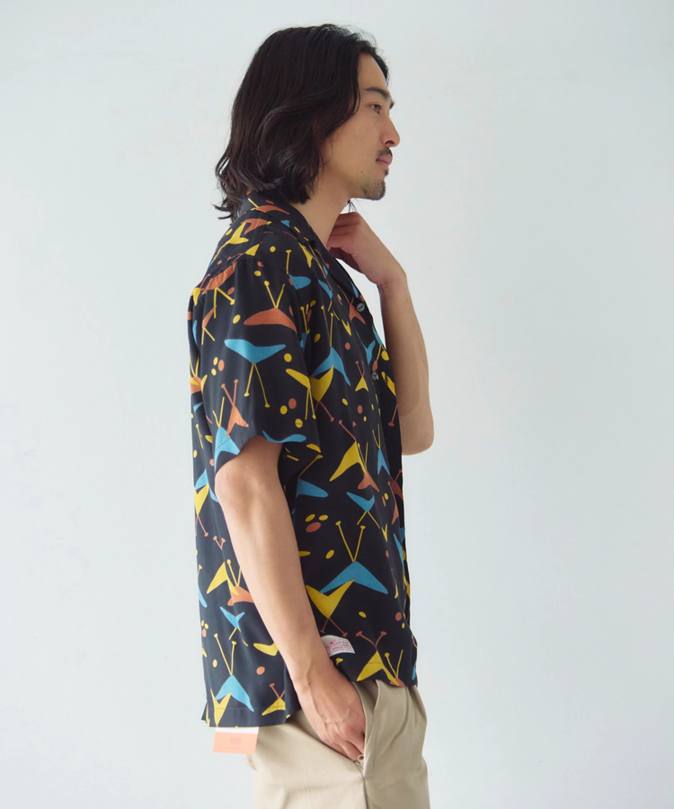 JACKROSE(ジャックローズ) |Schott×Pineapple Juice/ショット×パイナップルジュース RAYON SS SHIRT(MENS)