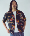 JACKROSE(ジャックローズ) |Schott×Pineapple Juice/ショット×パイナップルジュース RAYON SS SHIRT(MENS)