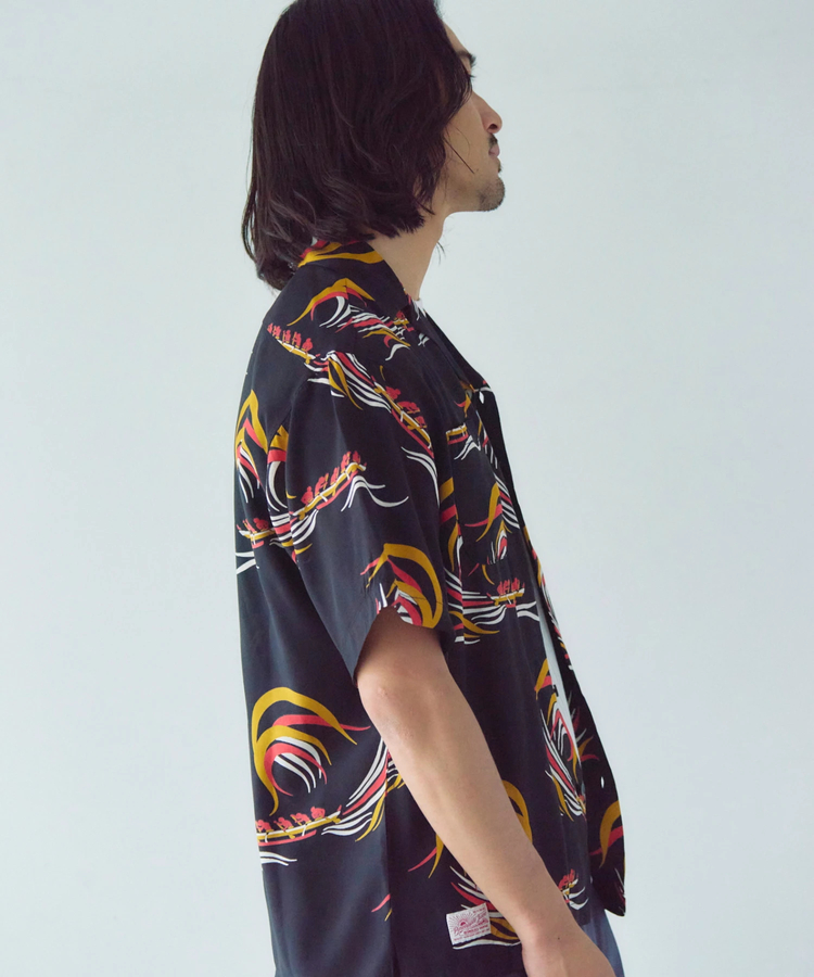 JACKROSE(ジャックローズ) |Schott×Pineapple Juice/ショット×パイナップルジュース RAYON SS SHIRT(MENS)