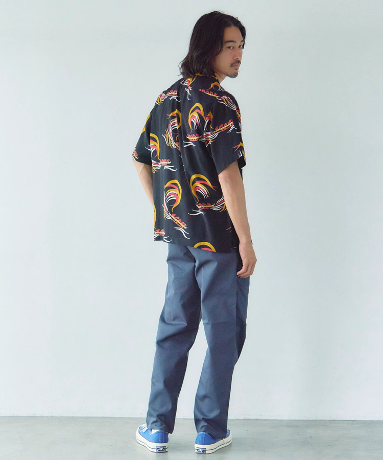JACKROSE(ジャックローズ) |Schott×Pineapple Juice/ショット×パイナップルジュース RAYON SS SHIRT(MENS)