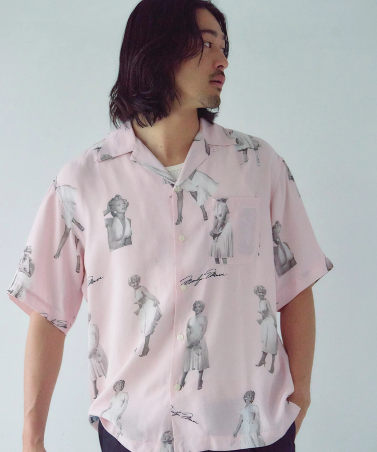 JACKROSE(ジャックローズ) |Schott/ショット MARILYN MONROE RAYON SS SHIRT(MENS)