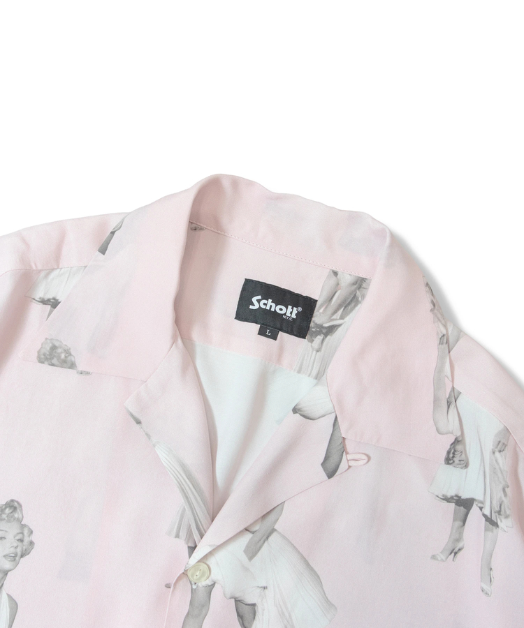 JACKROSE(ジャックローズ) |Schott/ショット MARILYN MONROE RAYON SS SHIRT(MENS)