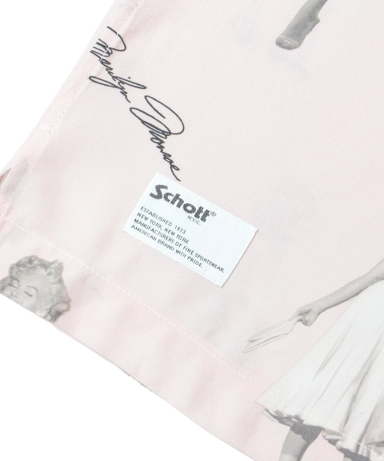 JACKROSE(ジャックローズ) |Schott/ショット MARILYN MONROE RAYON SS SHIRT(MENS)