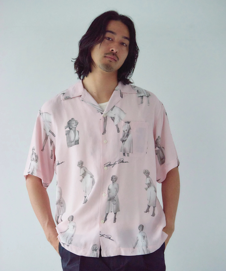 JACKROSE(ジャックローズ) |Schott/ショット MARILYN MONROE RAYON SS SHIRT(MENS)